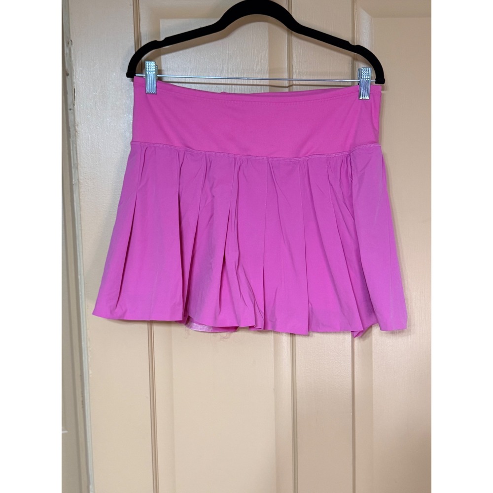 JoyLab Pink Pleated Athletic Skort Tennis Pickleball Skirt Womens Large